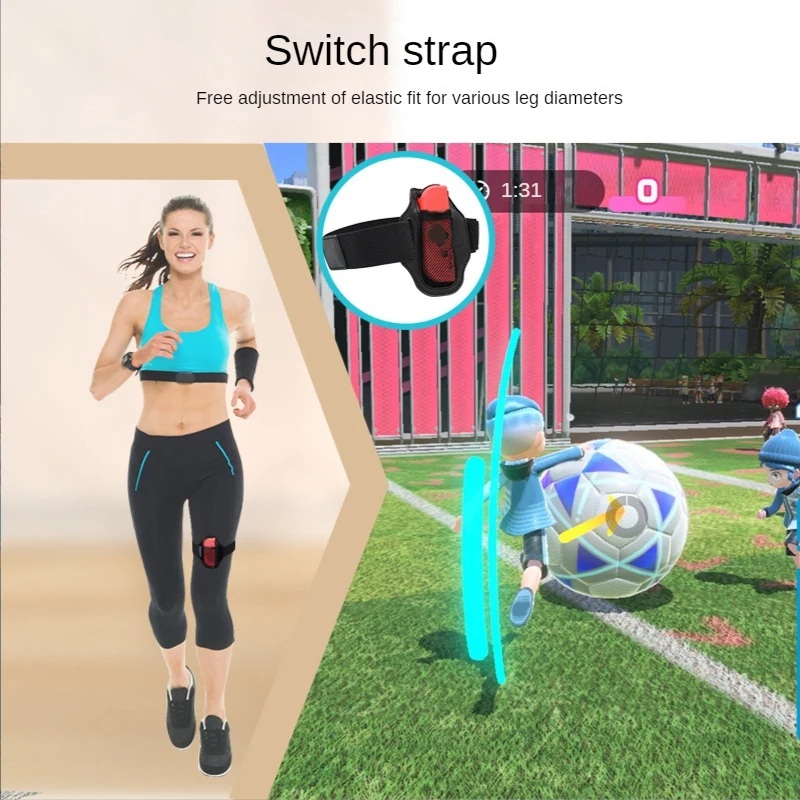 For Switch OLED 18-In-1 Sports Control Joy-Con Wristband Tennis Fitness Leg Strap Sword Game Switch OLED Spare Parts