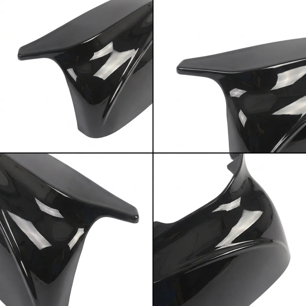 ABS Glossy Black Side Mirror Cover for BMW X3 G01 X4 G02 X5 G05 X6 G06 G07 2018+ Rearview Housing 51162446964 51162446965