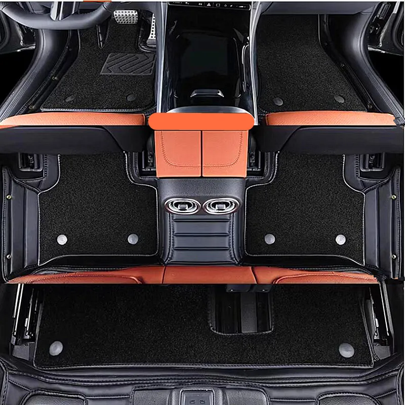 

Специальные автомобильные коврики на заказ для Skoda Kodiaq 7 мест 2023-2016 годов выпуска, высококачественные водонепроницаемые двухслойные ковры.