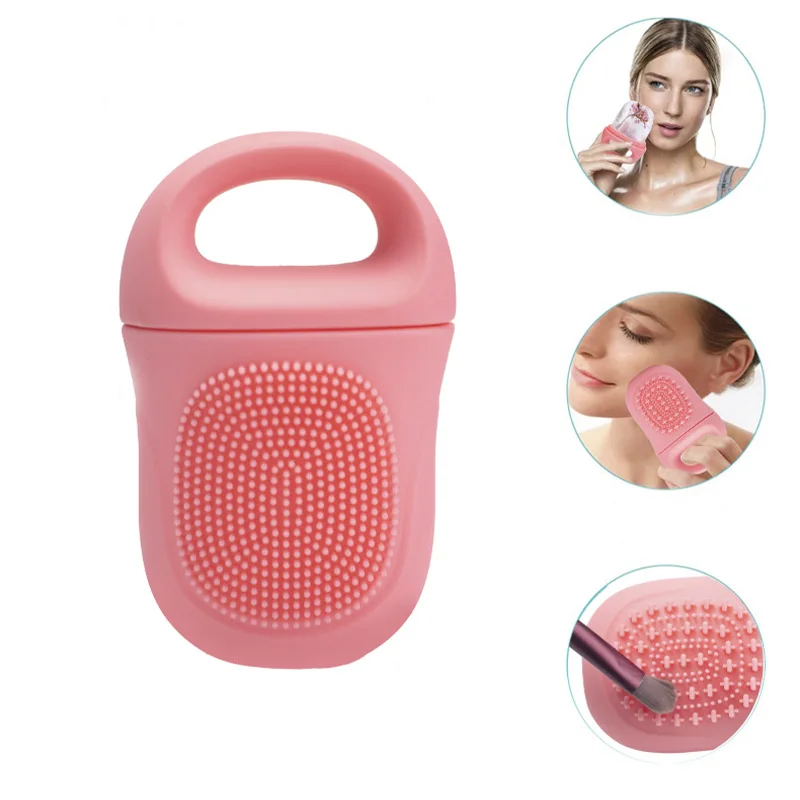 Facial Beauty Ice Compress Device, Swelling-Relief Cold Compress Facial Ice Silicone Mold