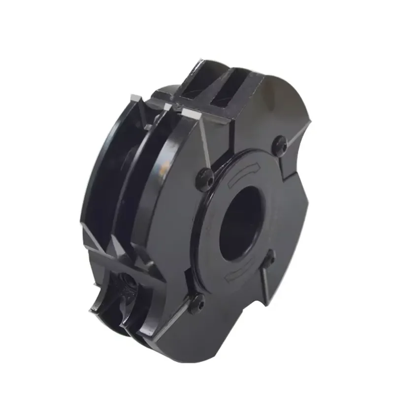 Door Frame Cutter Head Carbide Tips Profile Cutters for Ceiling or Flooring for Custom