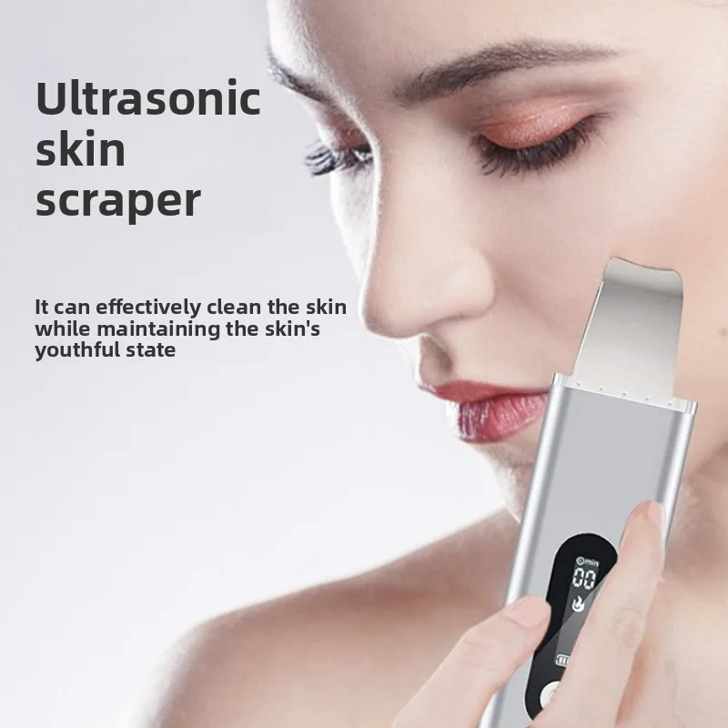 

Electric Pore Cleanser Facial Spatula Device for Blackhead Removal and Exfoliation Home Use Skin Care Tool