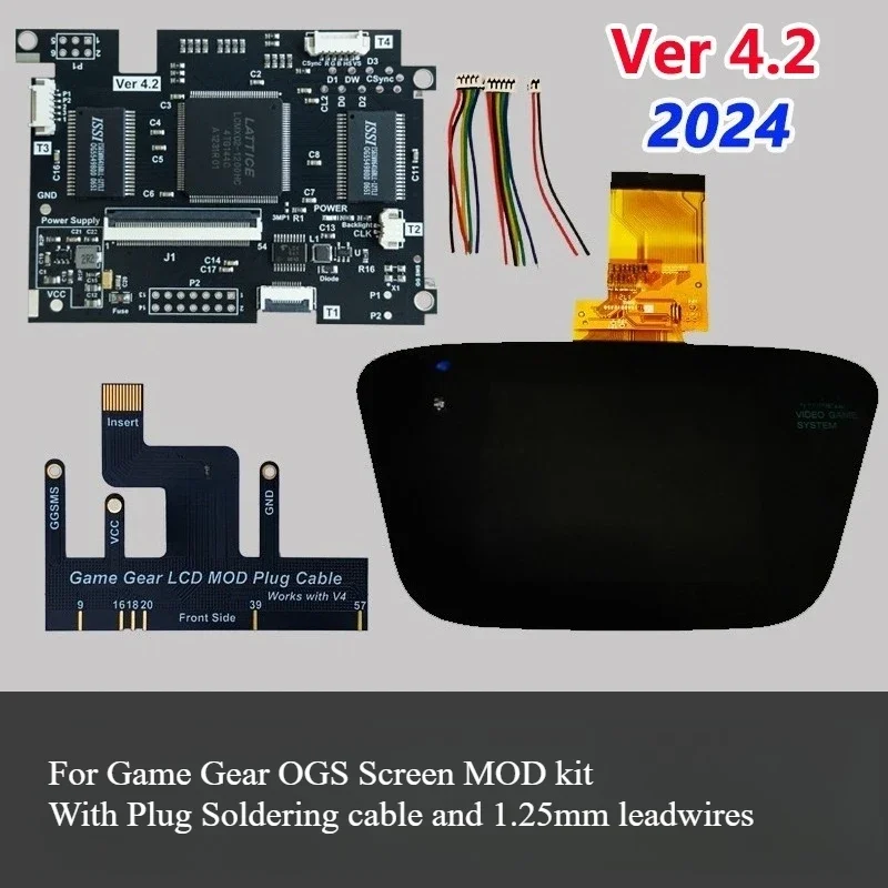 

inventoryNew V4.2 OGS Screen Mod Kit for GG Game Gear V4.1 IPS Pre-Laminated LCD Backlight - Upgrade Display