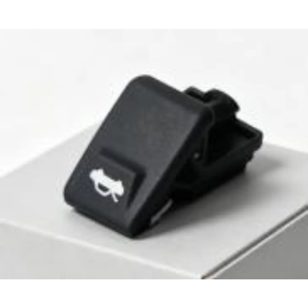 

Brand New 1pc Figzero Black Front Hood Latch Buckle Engine Switch Button for KIA K2 Exterior Automatic Parts