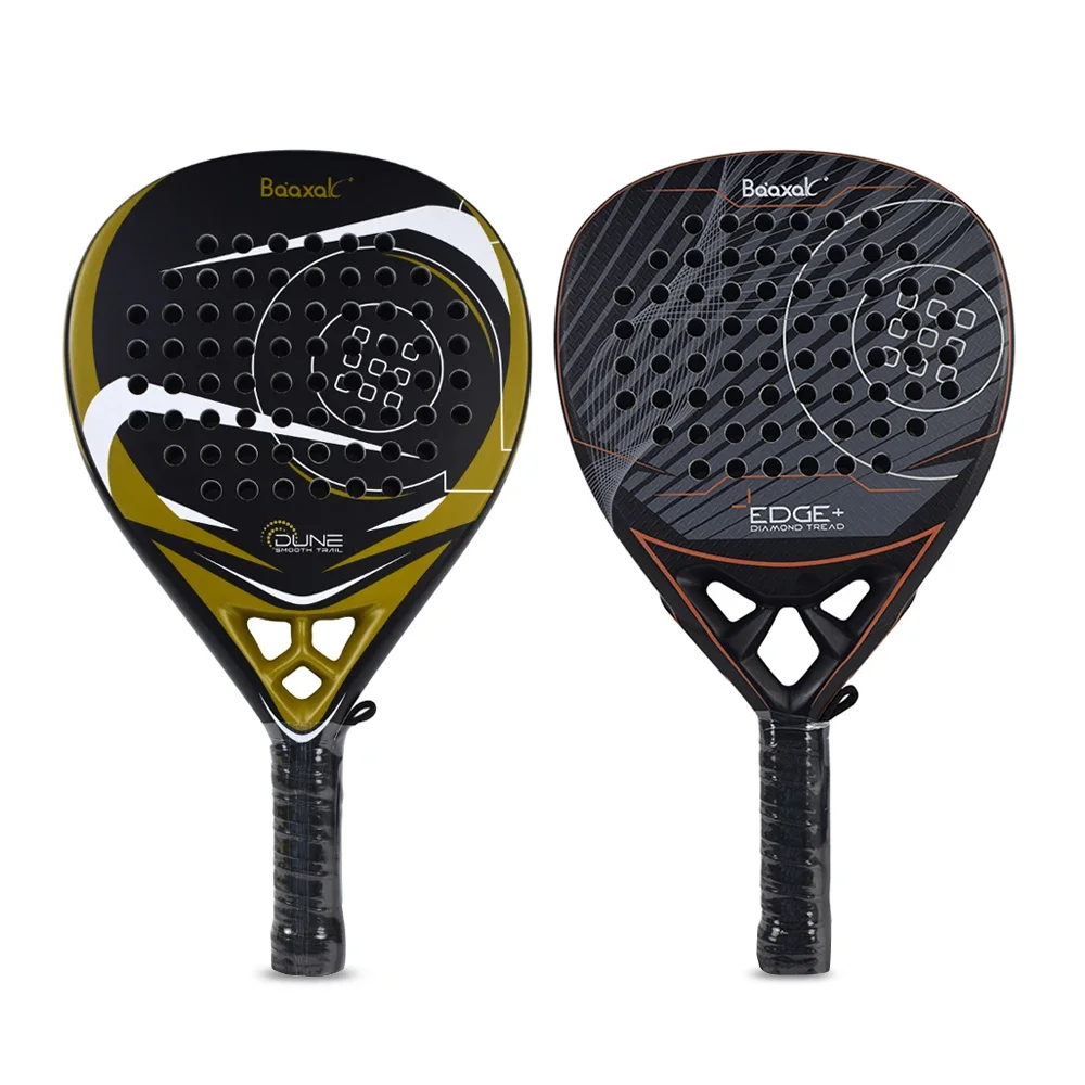 Top Sell Diamond Shape Paddle Tennis Shovel 18k  Carbon Sandy Rough Effect Padel Racket