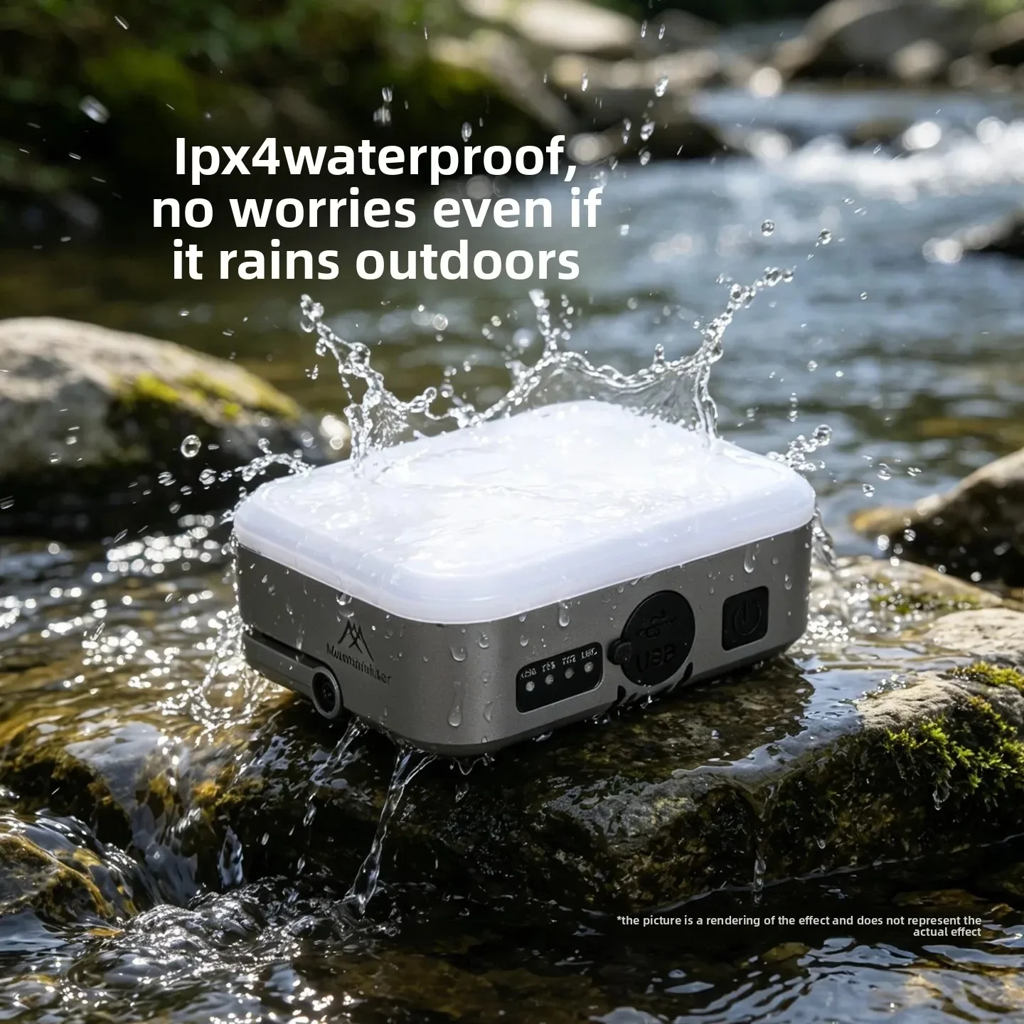 Mountainhiker Emergency Lighting Solar Camping Light Portable Outdoor Tent Rechargeable LED Hanging Lamp