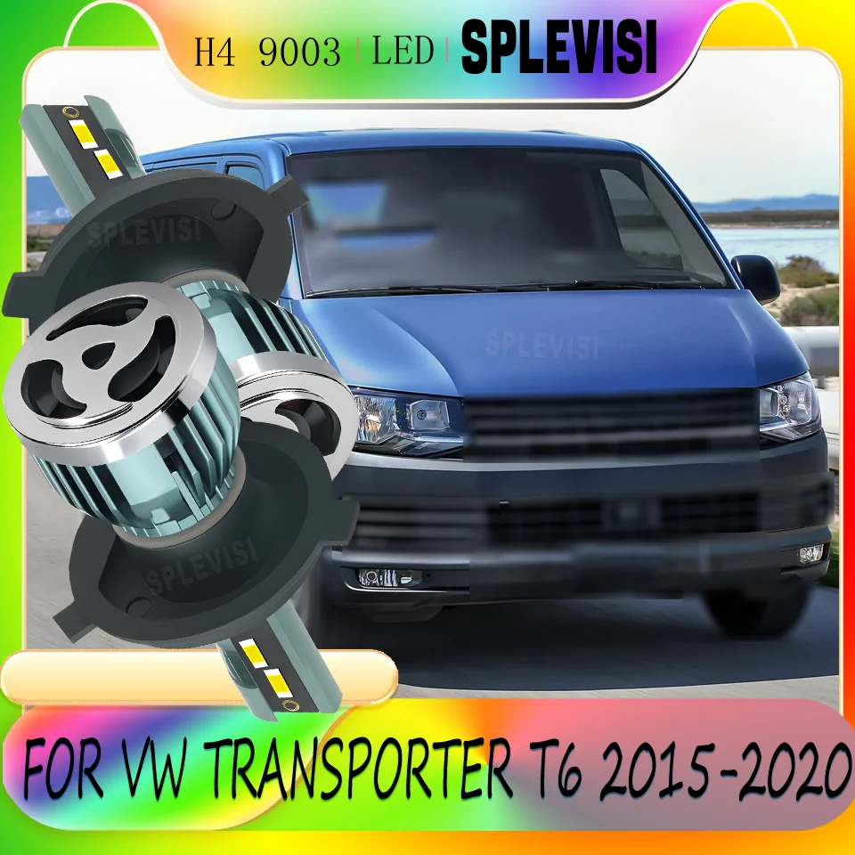 

Plug and Play H4 Shockproof Instant On Front LED Headlight Headlamp Bulbs For VW Transporter T6 2015 2016 2017 2018 2019 2020