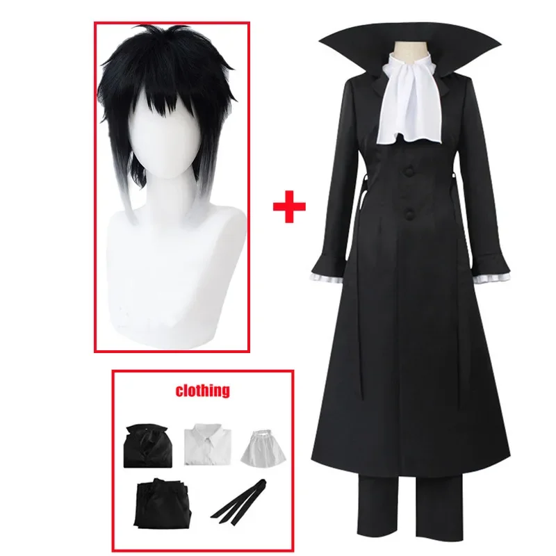 Bungo Stray Dogs Akutagawa Ryunosuke Cosplay Costume Anime Halloween Christmas Party Clothes image 3