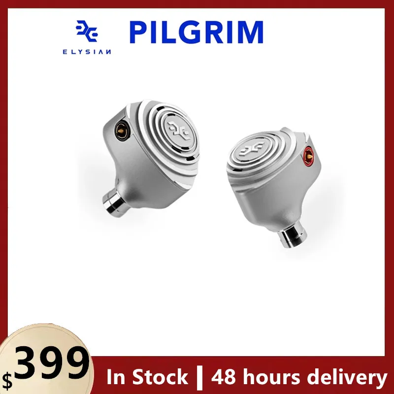 Elysian Acoustic Labs Pilgrim 1 LSR DD+3 Sonion BA Hybrid In-Ear Monitors Earphones with Pentaconn Ear Hi-Fi Cable