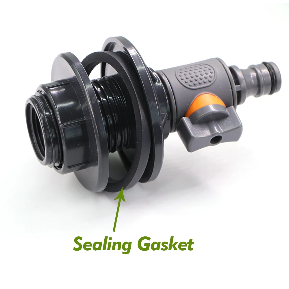 المطر برميل صمام محول صنبور لحديقة الزراعة تخزين المياه الحاويات حمامات السباحة خزان الحاجز ختم المناسب الاتصال السريع