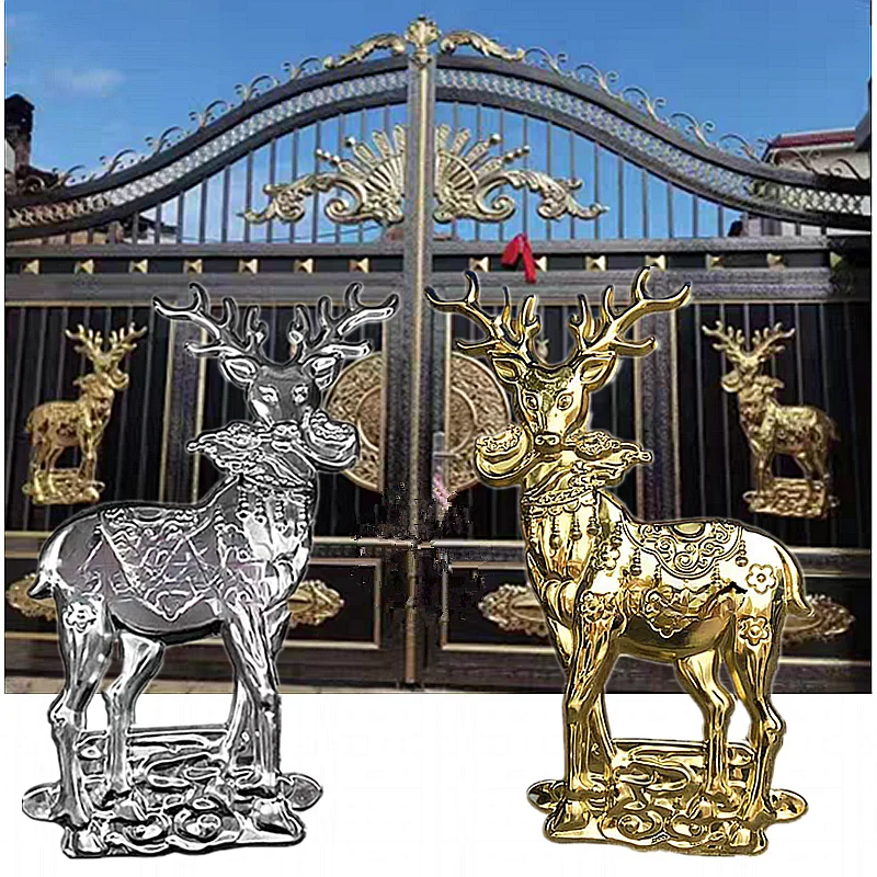 1MStainless steel elk decorations Rust-proof door guardrail Decorative accessories Home decoration railing Christmas decorations