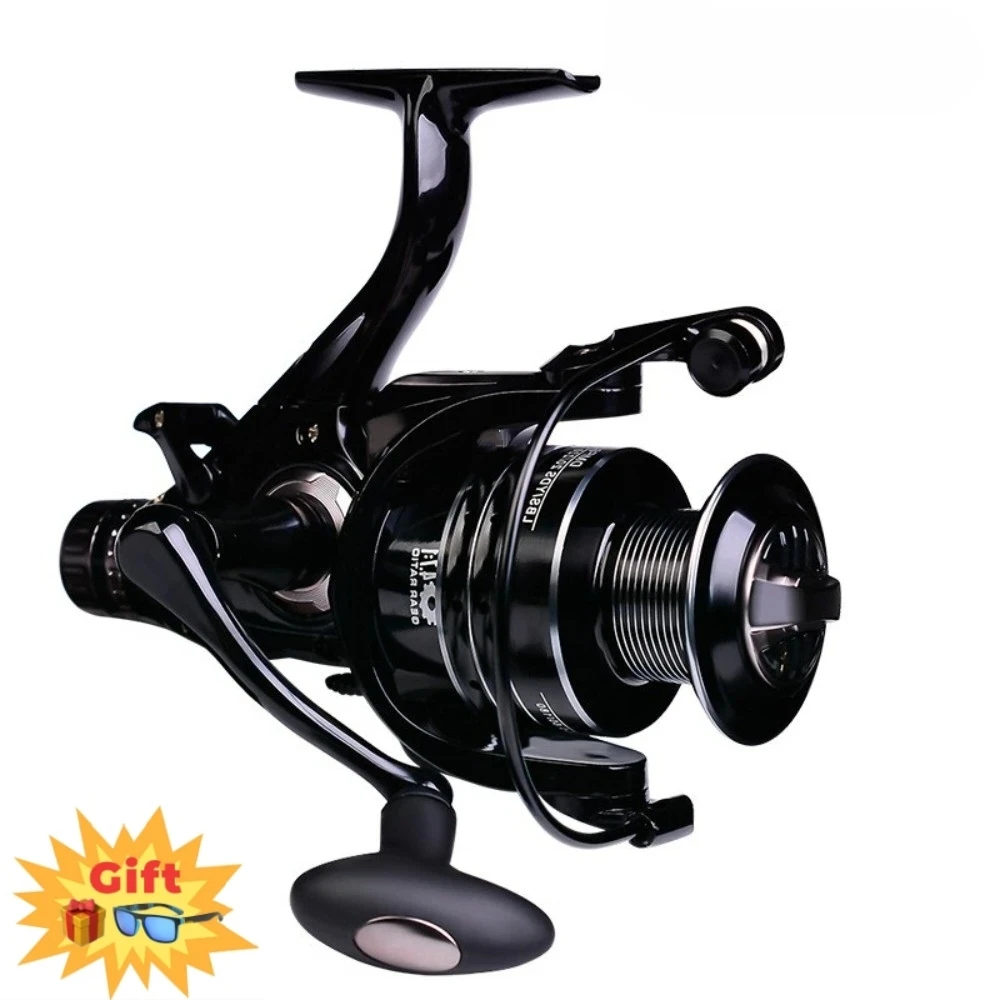 

Alloy fishing vessel All Metal3000-6000Fishing Reel 21KG Max Drag Power Spinning Wheel Fishing Coil Shallow Spool waters fishing