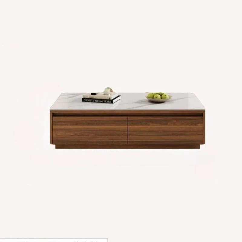 Luxury Space Saving Coffee Table American Collectable Center Table Minimalist European Tavolino Salotto Living Room Furniture