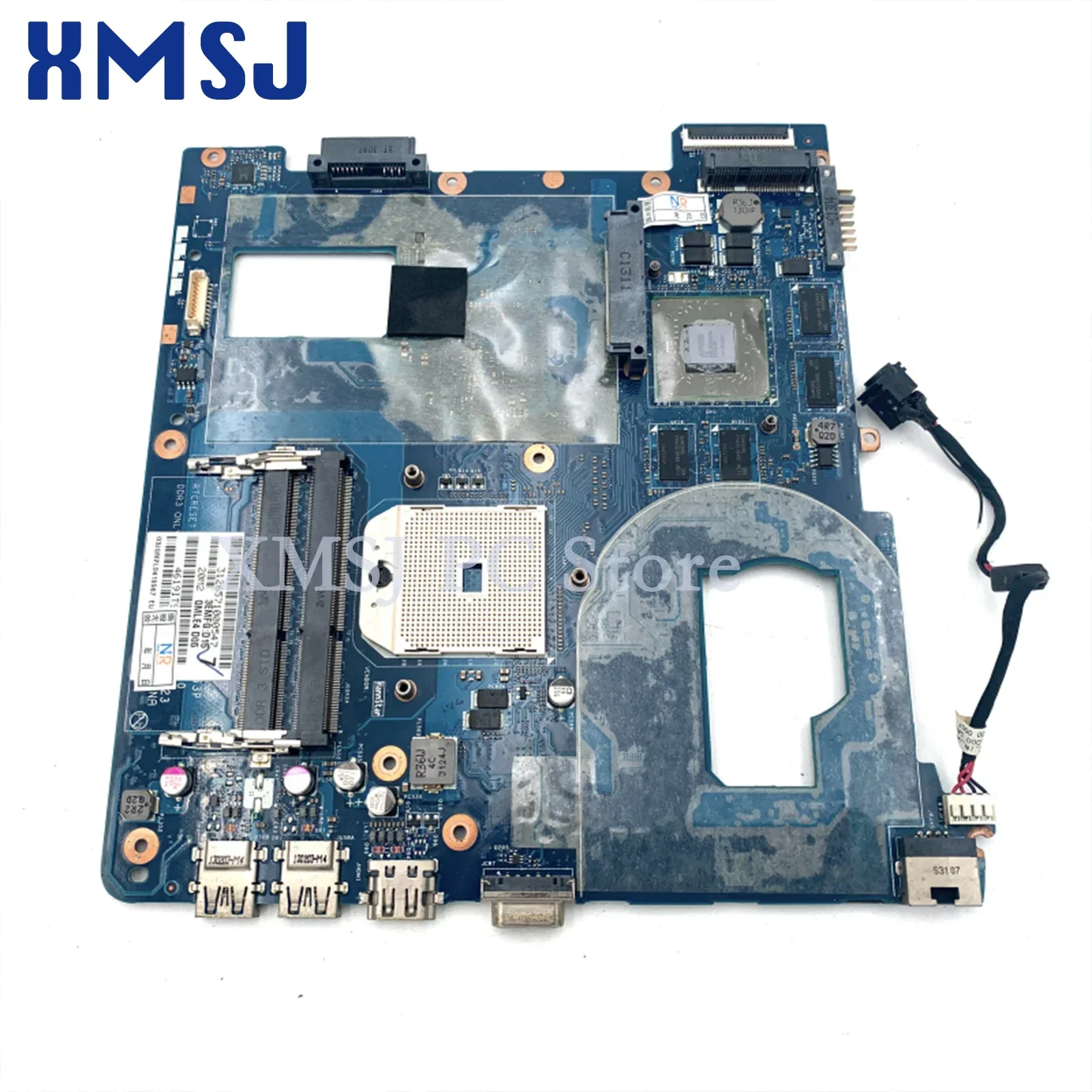 Imagem -04 - Placa-mãe Portátil Xmsj para Samsung Soquete Fs1 Gpu hd 7600m Np355 Np355c4c Np355v5c La8863p Qmle4 Ba5903567a Ba59-03567b