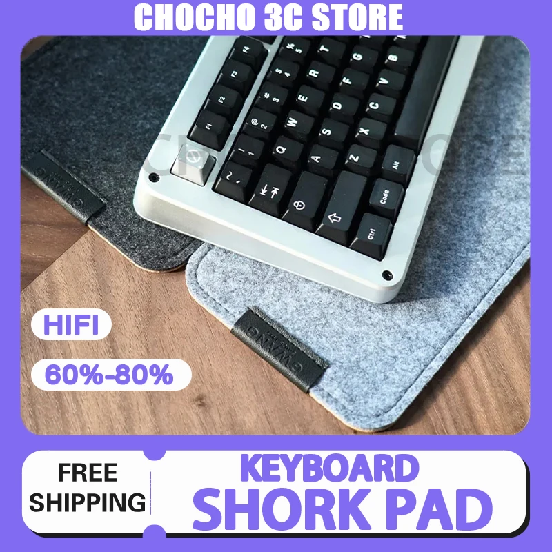 Gwang Cork Felt Shock Absorption Keyboard Pad Noise Hifi Reduction 60%-80% Protection Keyboard Pad Customization For Keyboard