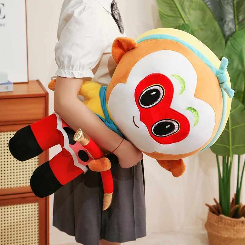 30/50/70cm Hot Sale Chinese Fairy Game Sun Wukong Plush Doll Cartoon Monkey King Animal Plush Toy Fun Doll Gift For Boyfriend