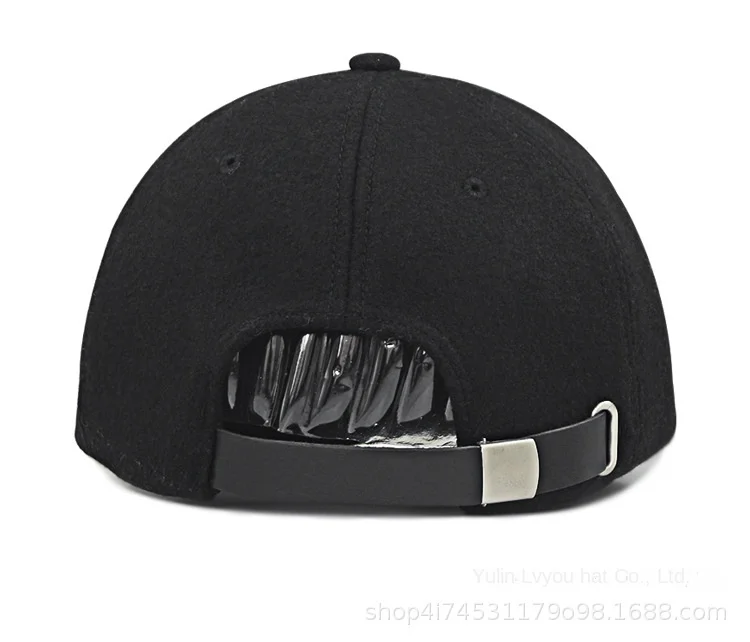 Männer kurze Rechnung Krempe Baseball mützen großer Kopf große Woll mützen männlich plus Größen Filz Leinwand Hysterese nhut 55-60cm 60-65cm – Detail 30