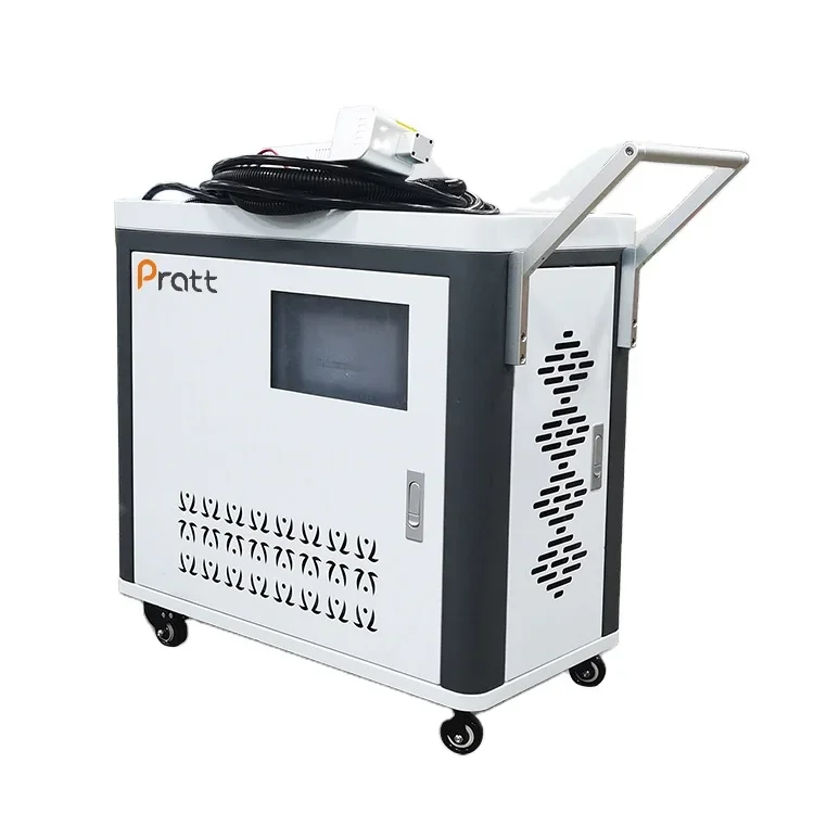 100w 200w  500w Handheld Pulsed Laser Cleaning Machine for Rust Paint Oil Removal Portable  Cleaner