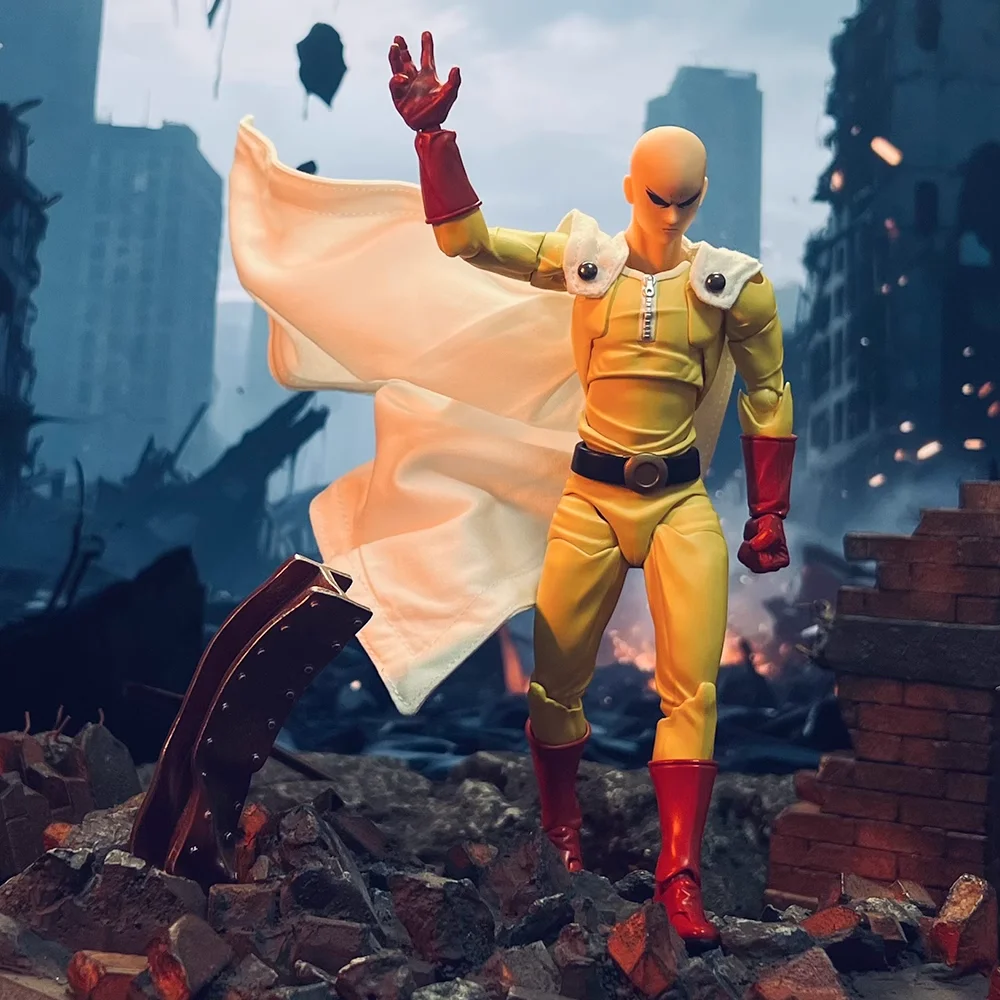 

1/12 ручной работы на заказ проводной белый плащ-накидка пальто для тела Kaiyodo Saitama 6 дюймов (без рисунка)