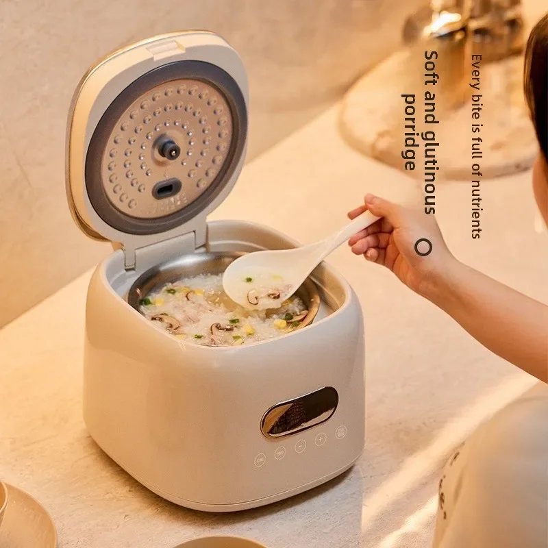 Rice Cooker Stainless Steel 0 Coated 3-4 People Mini Household Rice Soup Separation 2-3 People Rice Cooker