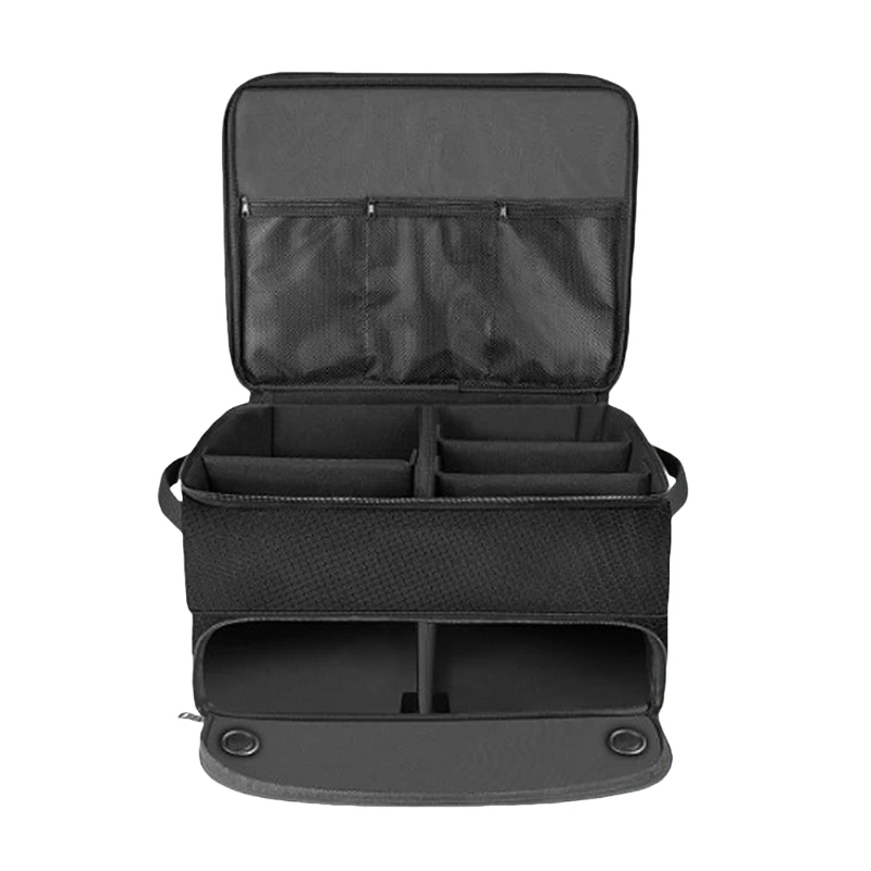 Golfs Trunk 2 Layers Golfs Accessories Bag for Men, Watertight Car Golfs Storage with Compartment