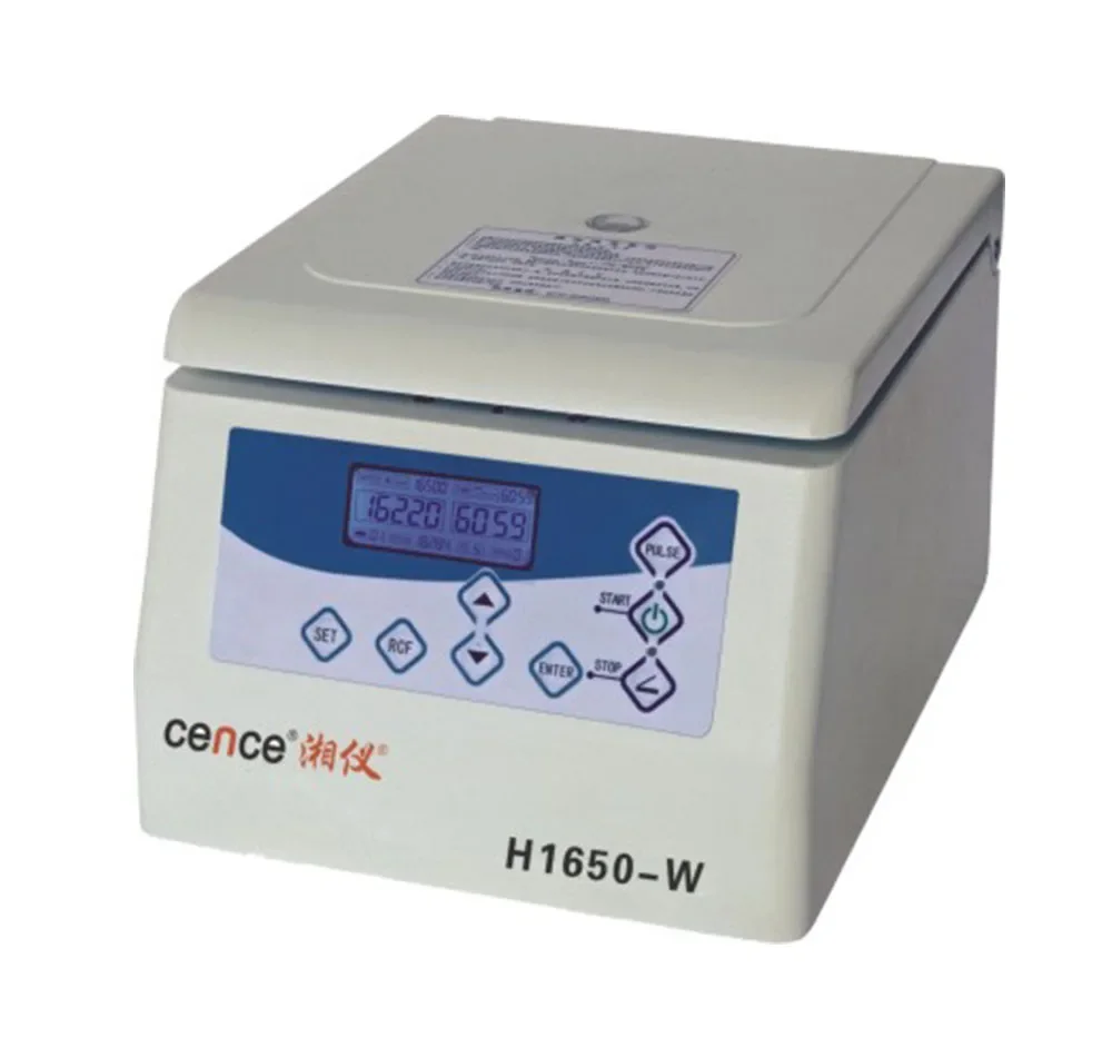 

High Speed Centrifuge for Micro Tubes 0.2ml PCR Tube 0.5ml Tube H1650-W Benchtop Centrifuge