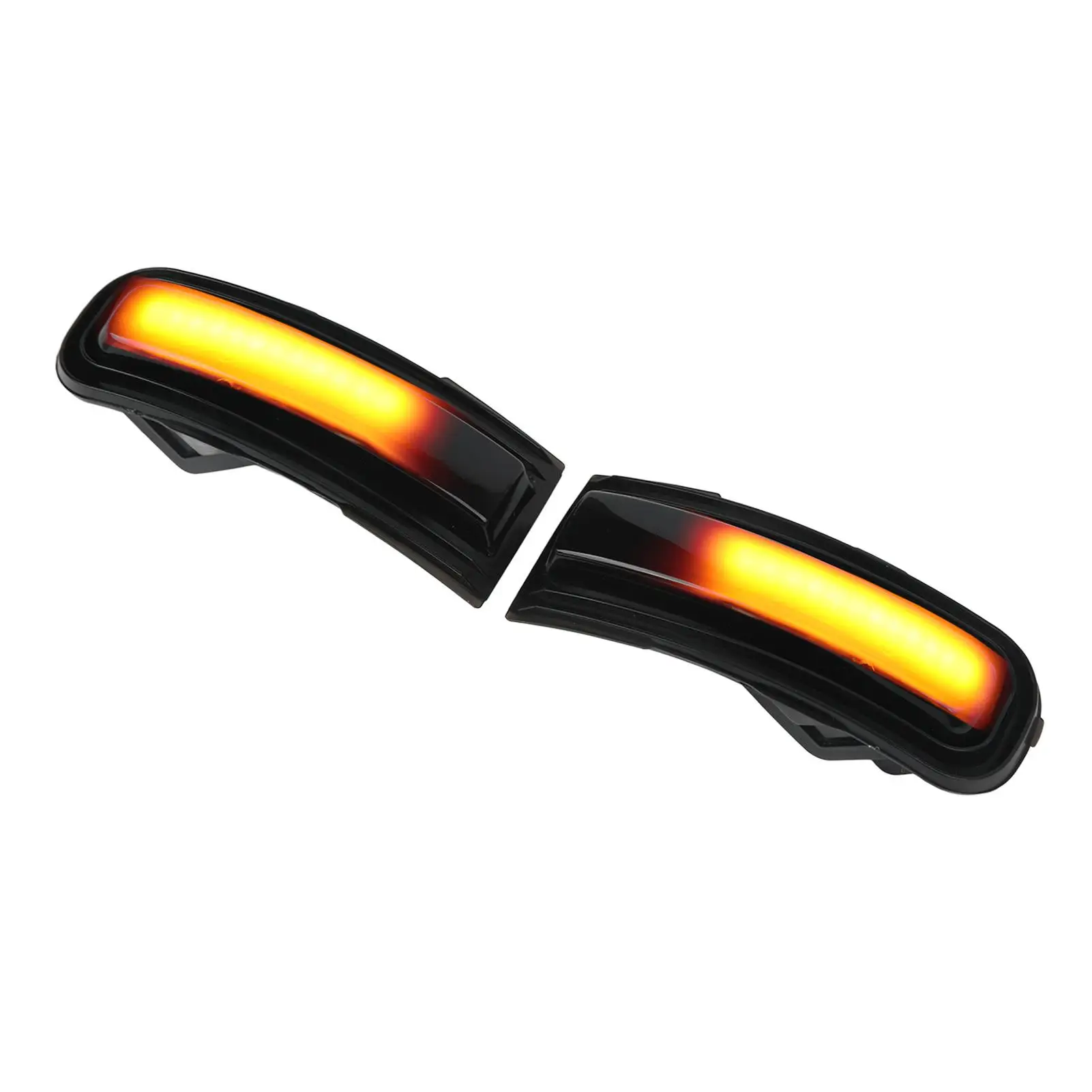 Side Mirror Turn Signal Light Amber Side Mirror Signal Indicator Lamp Strong Light Transmittance Low Power Consumption for car