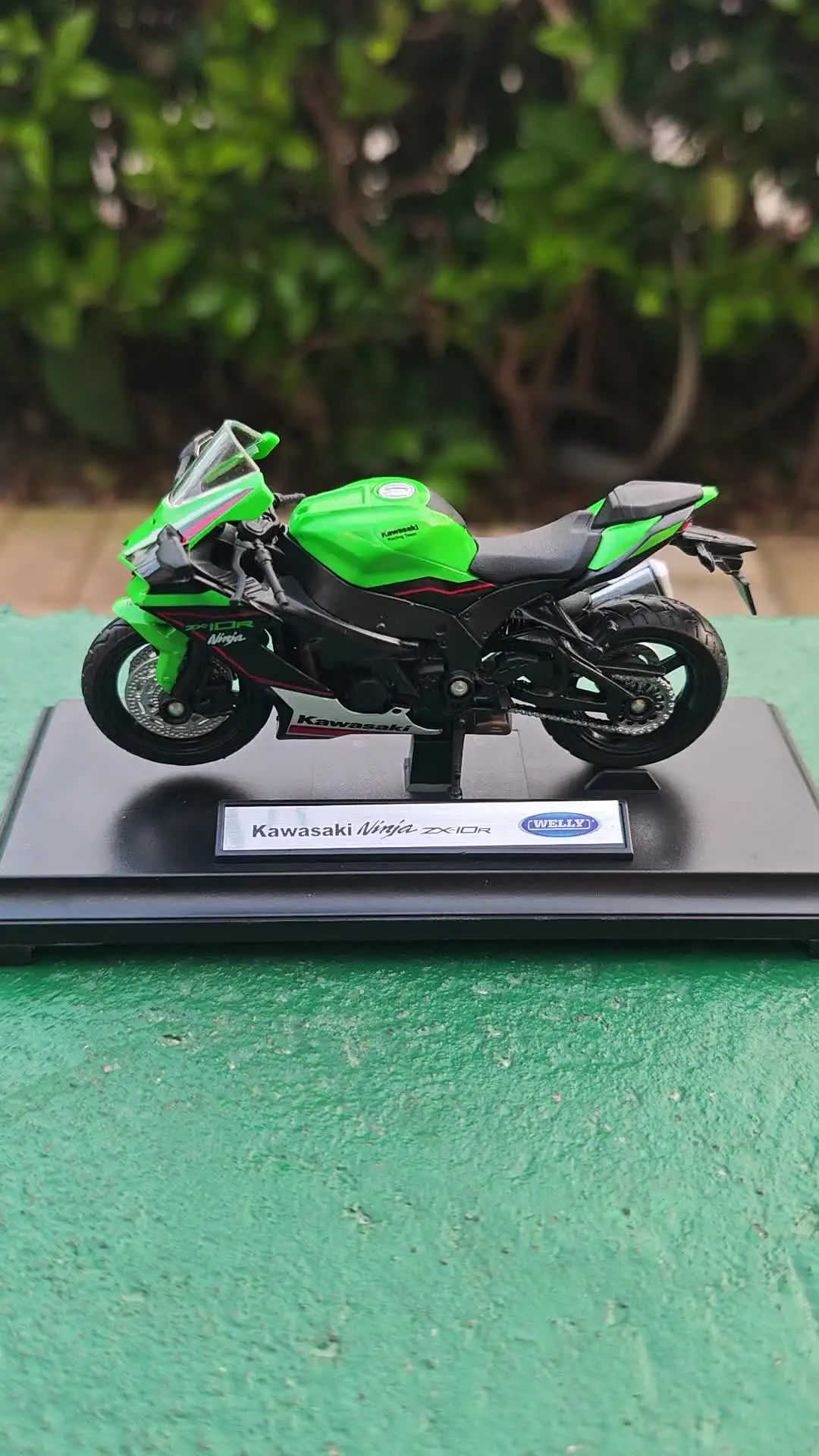 NH各10セット ウェリー 1:18 2021年カワサキ ニンジャ ZX10-R 合金ダイキャスト
