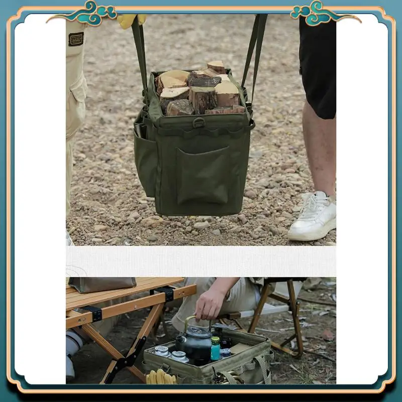 

Latest Outdoor Tool Storage Box Camping Storage Bag Large Capacity Multifunctional Handbag Storage Picnic Storage Bag Easy To Us