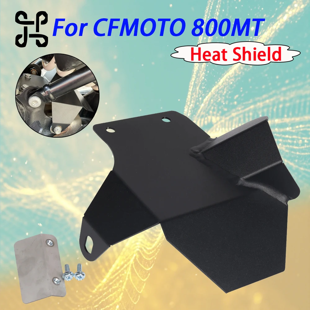 

For CFMOTO CF MOTO 800MT MT800 MT 800 MT Rear Shock Heat Shield Anti-scalding Guard Exhaust Pipe Protection Cover Accessories