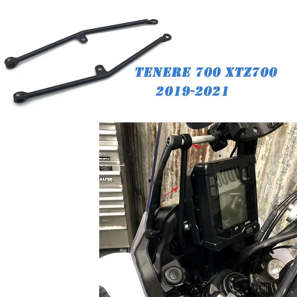 

For YAMAHA Tenere 700 T7 Rally XTZ700 Anti-Bobble-Head Bracket Navigation Anti Vibration Bracket TENERE700 Anti Shake Support