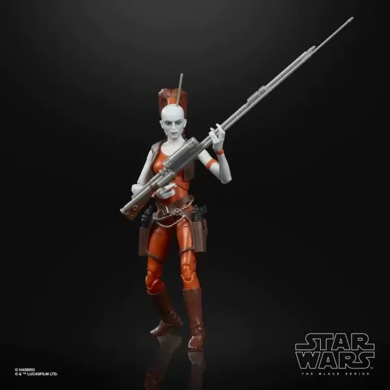 Original Hasbro Star Wars The Black Series THE CLONE WARS AURRA SING Anime Figures Toys Collection Models view 4