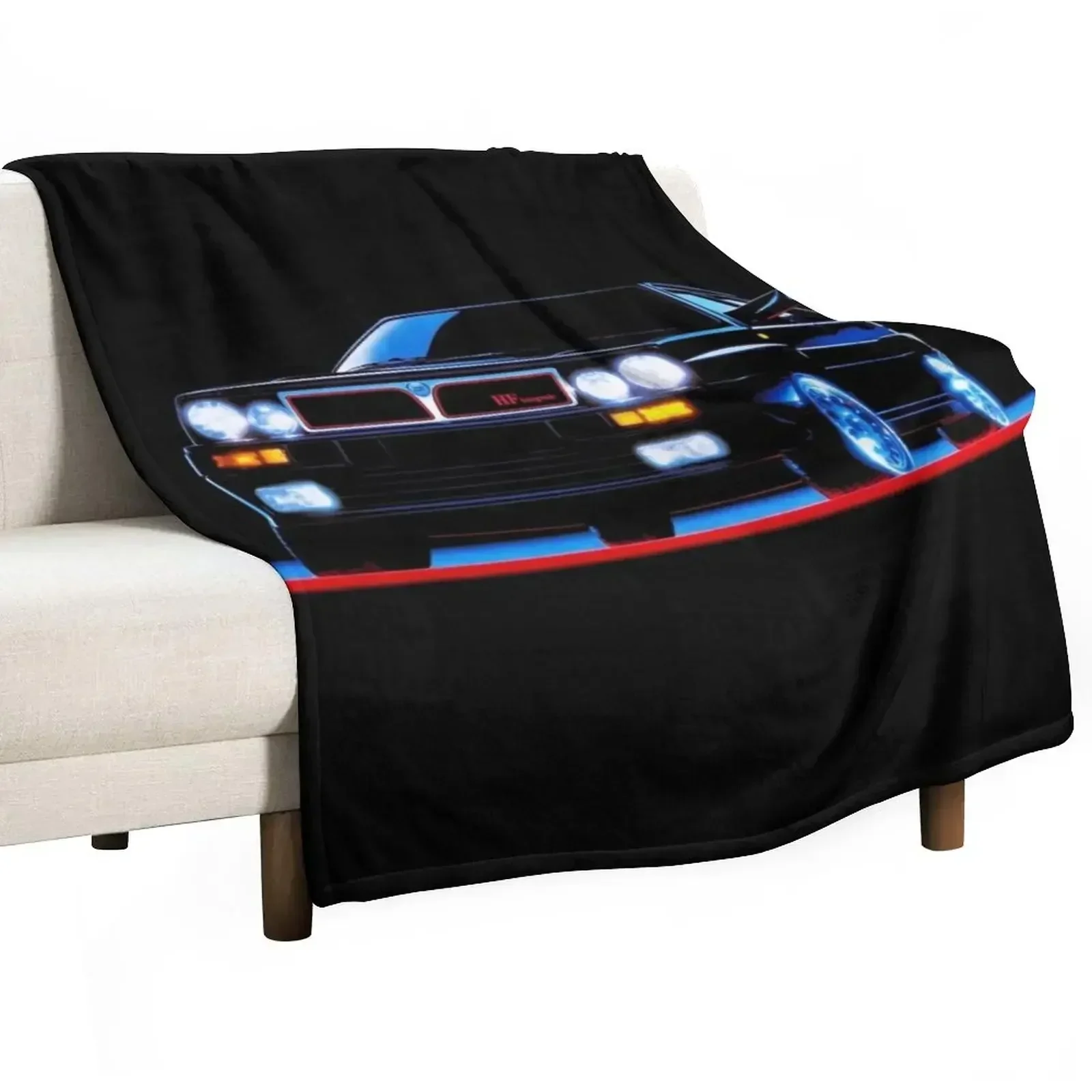 DELTA HF - ADVERT Throw Blanket manga Multi-Purpose Furry Fashion Sofas Polar wednesday Blankets