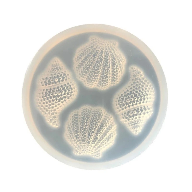 L8RC Handmade Silicone Molds Conch Mould Soap Molds Castings Molds Ornament Baking Molds Shell Decoration Molds