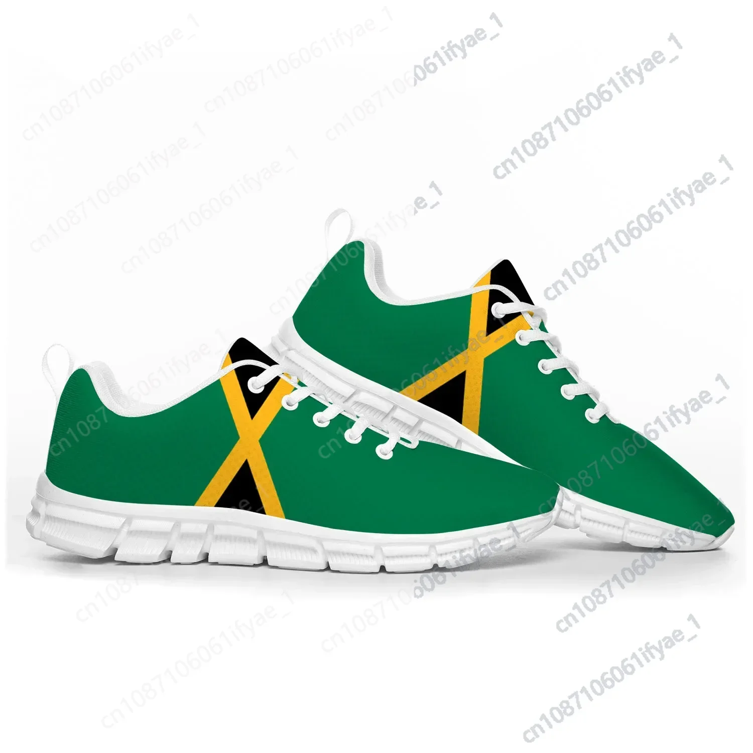 

Jamaican Flag Sports Shoes Mens Womens Teenager Kids Children Sneakers Jamaica Casual Custom High Quality Couple Shoes