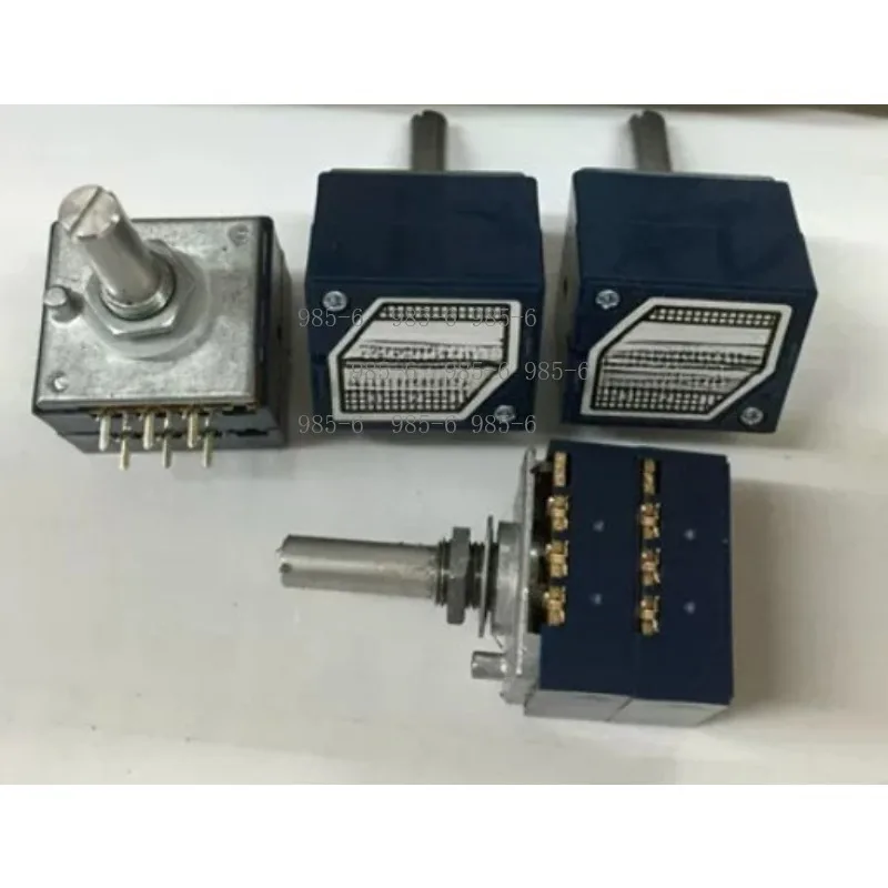 25 Round Shank 6 Pins Duplex Volume Potentiometer RK27, Resistance A5K 10K 50K 100K 500K