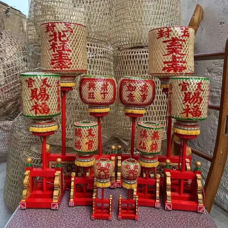 Xiao Gao lantern traditional worship lamp creative Chinese handicraft tabletop ornament