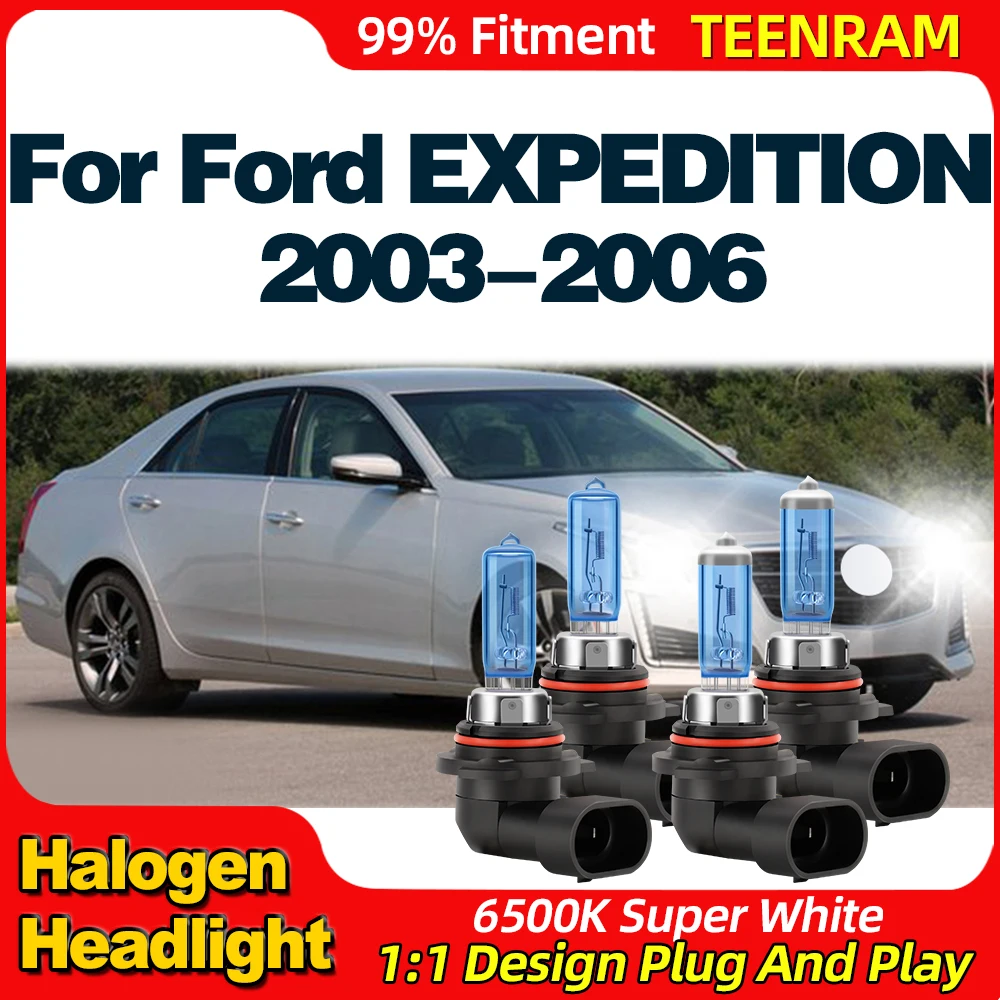 

Car Halogen Headlight Bulb 24000LM Super Bright Auto Lamp 12V 6500K Plug And Play For Ford EXPEDITION 2003 2004 2005 2006