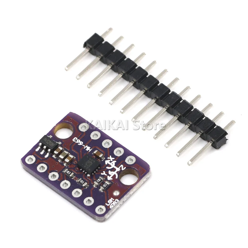 GY-LSM6DS3 Accelerometer Gyro Embedded Digital Temperature Sensor Board SPI IIC I2C Interface Breakout Module LSM6DS3