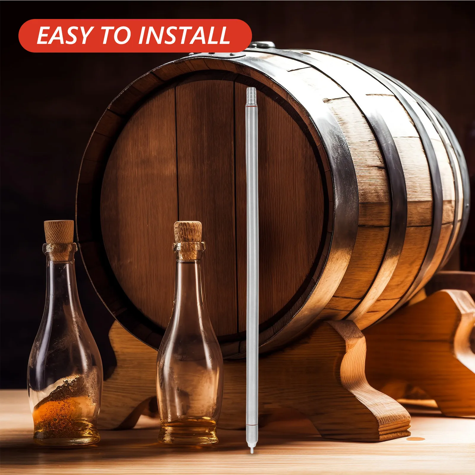 Beer Wine Kit - Pengisi Botol dengan Katup Penutup, Alat