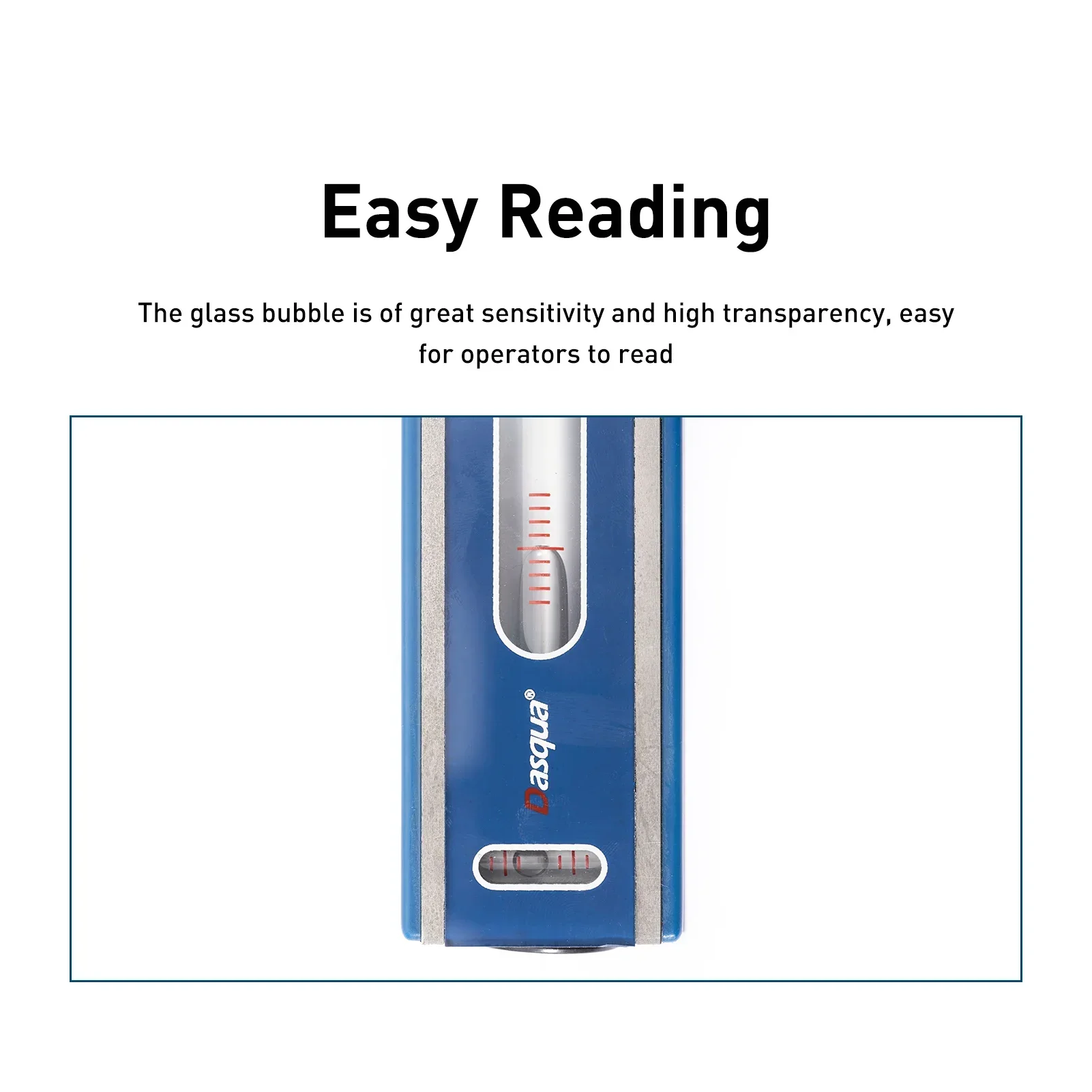 Dasqua High Precision 150mm 200mm 250mm 300mm Master Mechanical Bar Level Meter Mechanic Spirit level Instruments Measurement