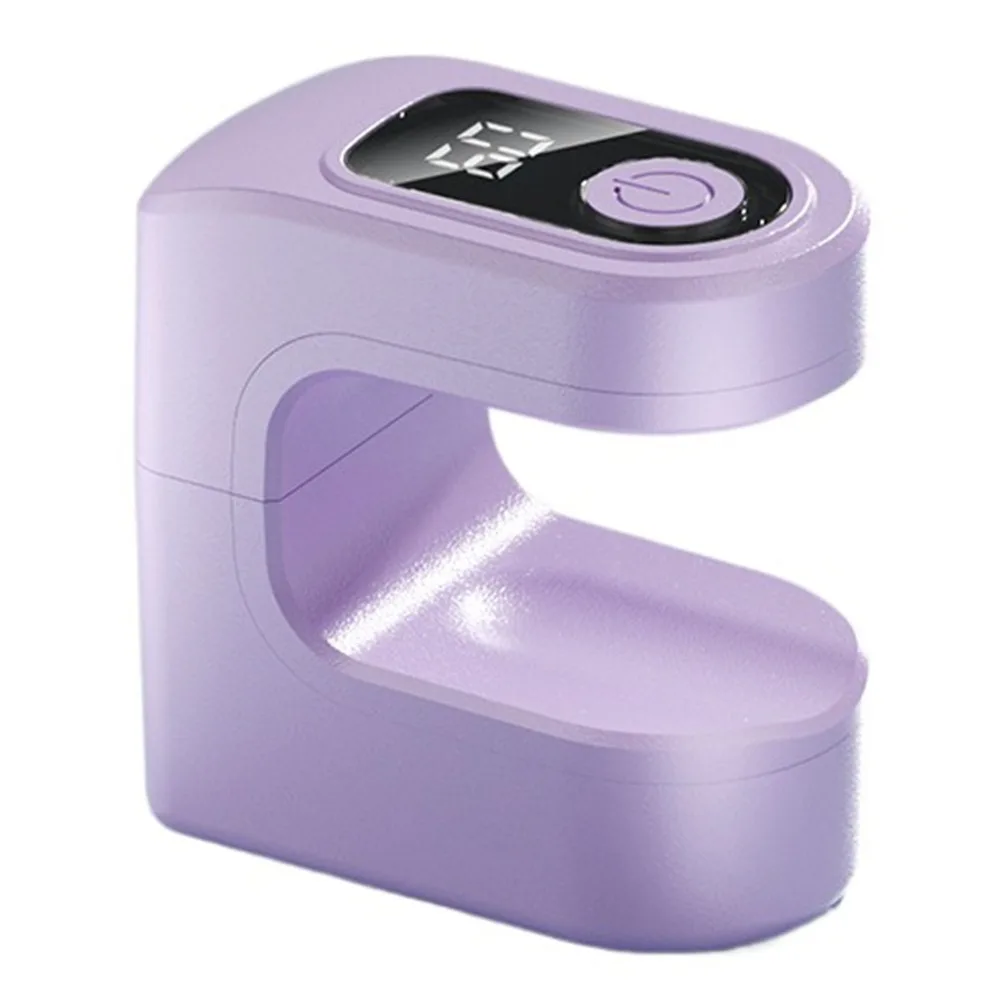 

Quick Drying Mini Nail Dryer Light Efficient Curing Single Finger Mini UV Light Dryer 3W 30/60s Timer UV Curing Light