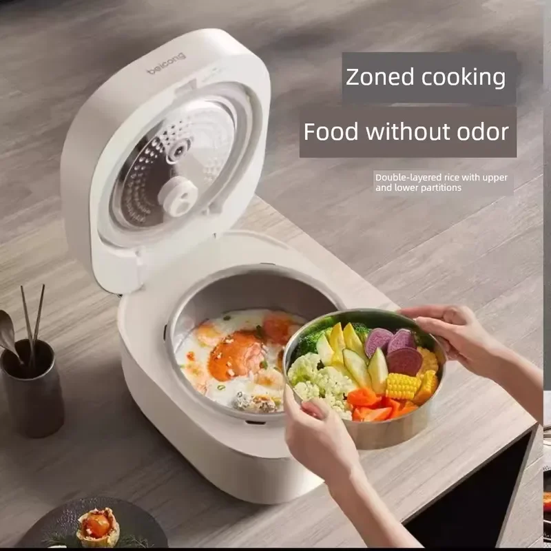 Pure Titanium Liner Electric Heating Pot Large Capacity Uncoated IH Cookware Multi Function High End New Design Kitchen