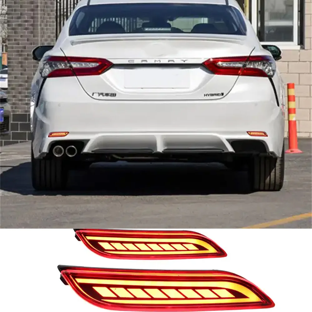 

2 шт. для Toyota Camry 2018-2020 Автомобильный задний бампер, тормозной фонарь