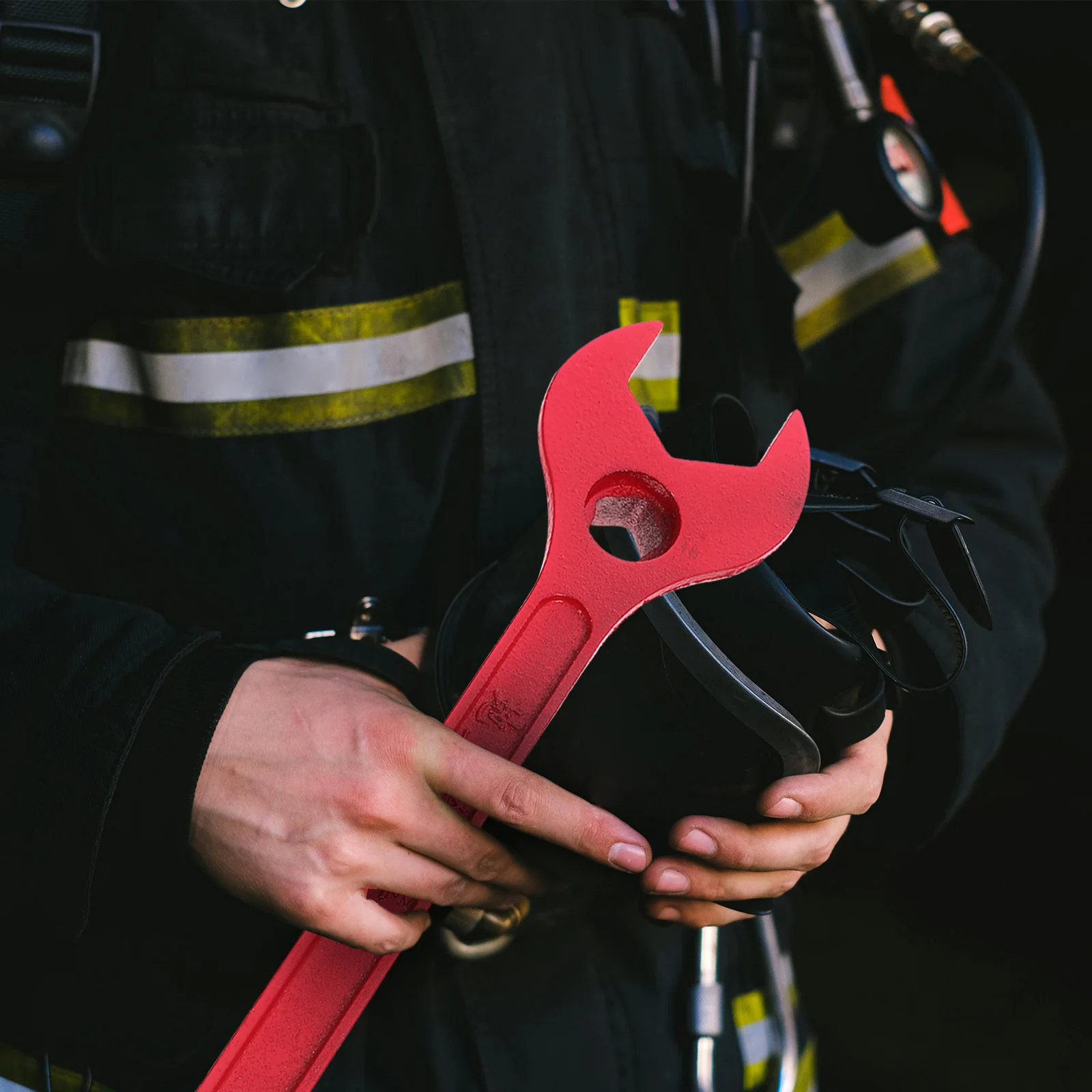 Fire Hydrant Wrench Rugged Build Reliable Performance in Demanding Situations Fire Safety Essential Firefighter Emergency