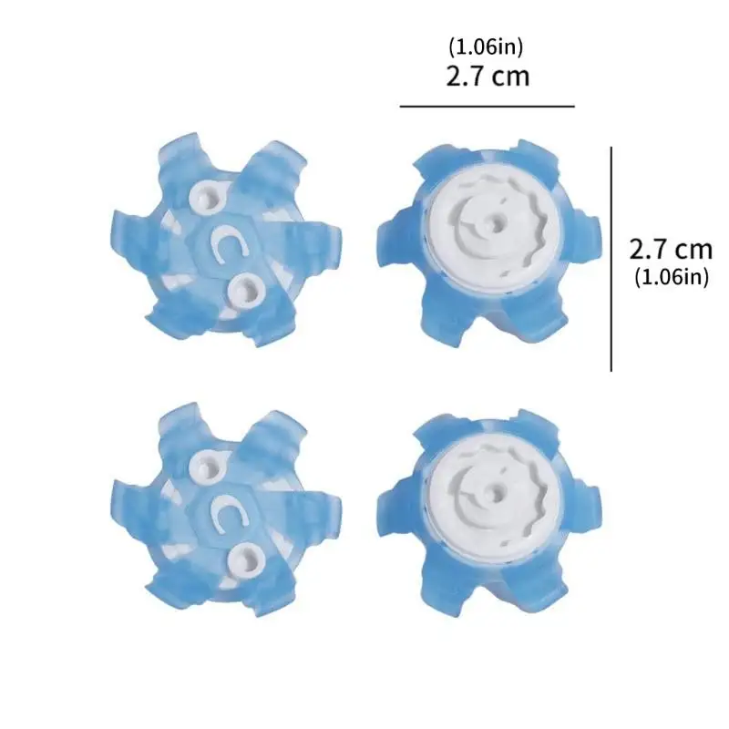 28pcs غولف الأحذية مسامير الأزرار المتانة لتعزيز قبضة على مختلف التضاريس K1YF #3