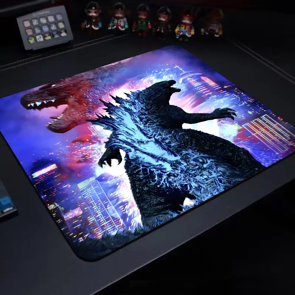 G-Godzillas Mouse Pad Gaming Laptops Mousepad Gamer Carpet Keyboard Mat Desk Protector Anime Cartoon Mouse Pads