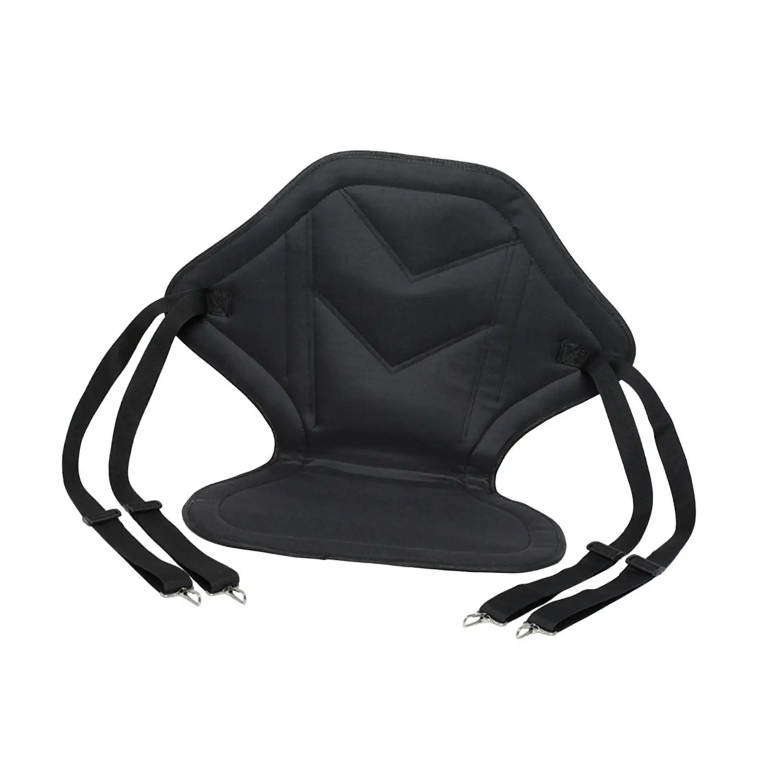 Kayak Boat Seat Kayak Bleacher Chair Adjustable Belts Back Support Comfortable Bleachers Camping Nonslip Rowboat Canoeing Seat