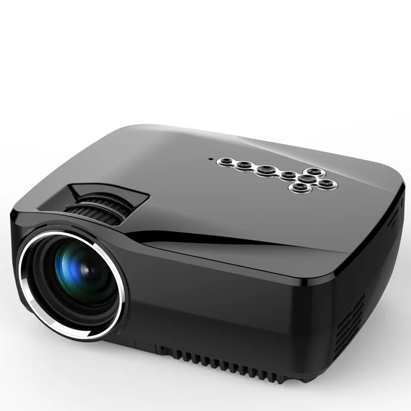 NEW 4 inch Projector Screen Home Multimedia Wireless Bluetooth 3D Office Home Theater Projector with English manual