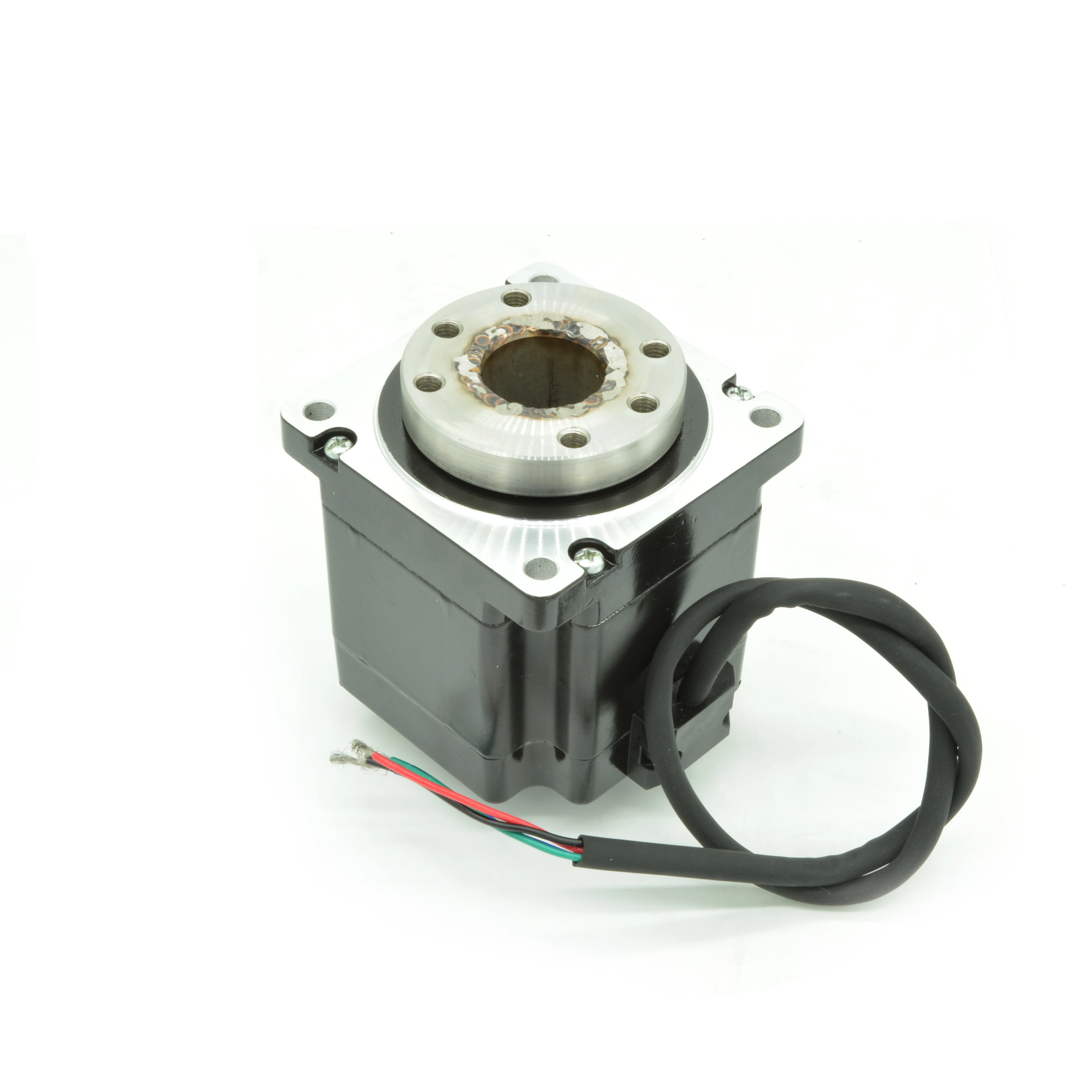 NEMA34 stepper motor rotary actuator hollow shaft rotary index unit